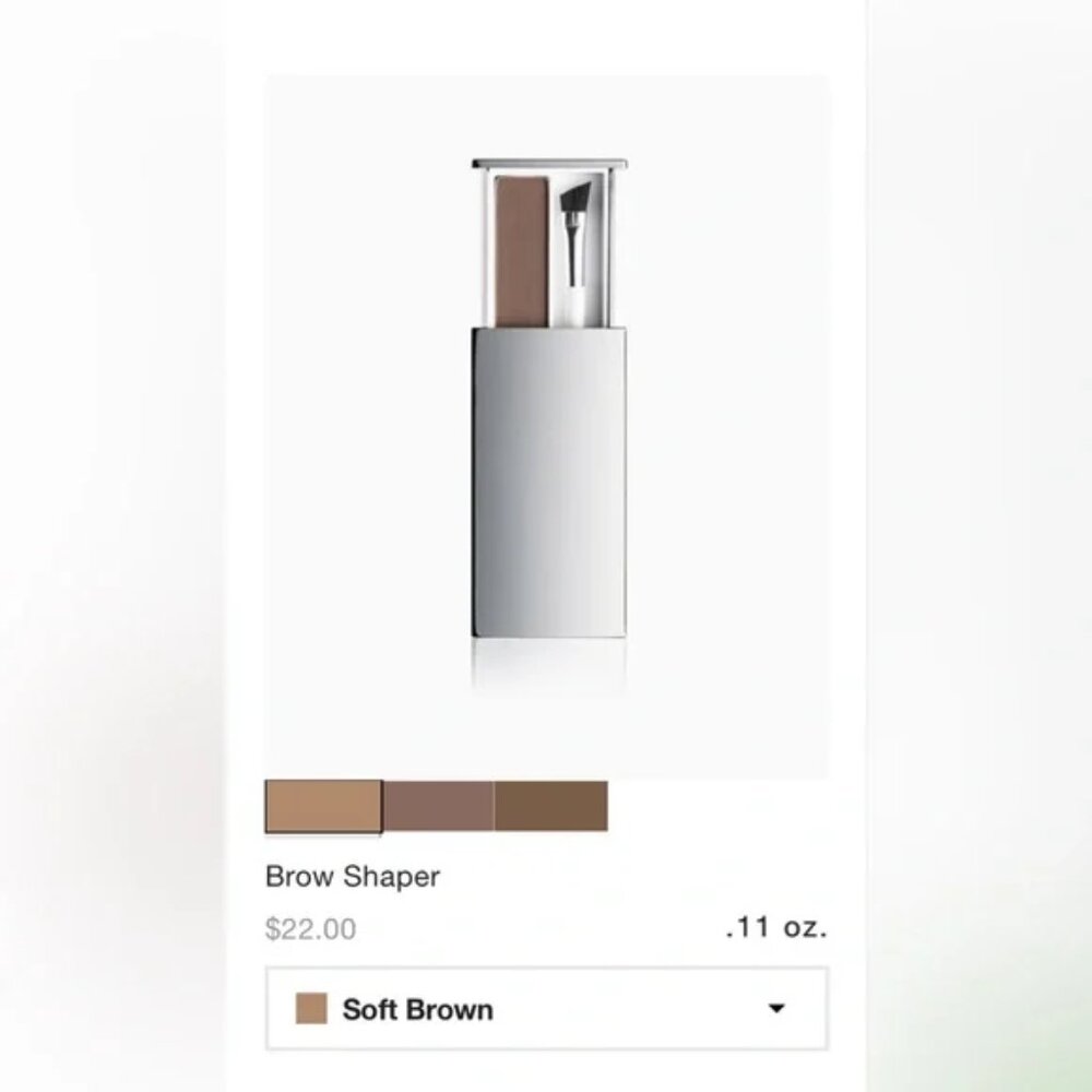 NIB Clinique Brow Shaper 0.11 oz Soft Brown 07 Hard to find!